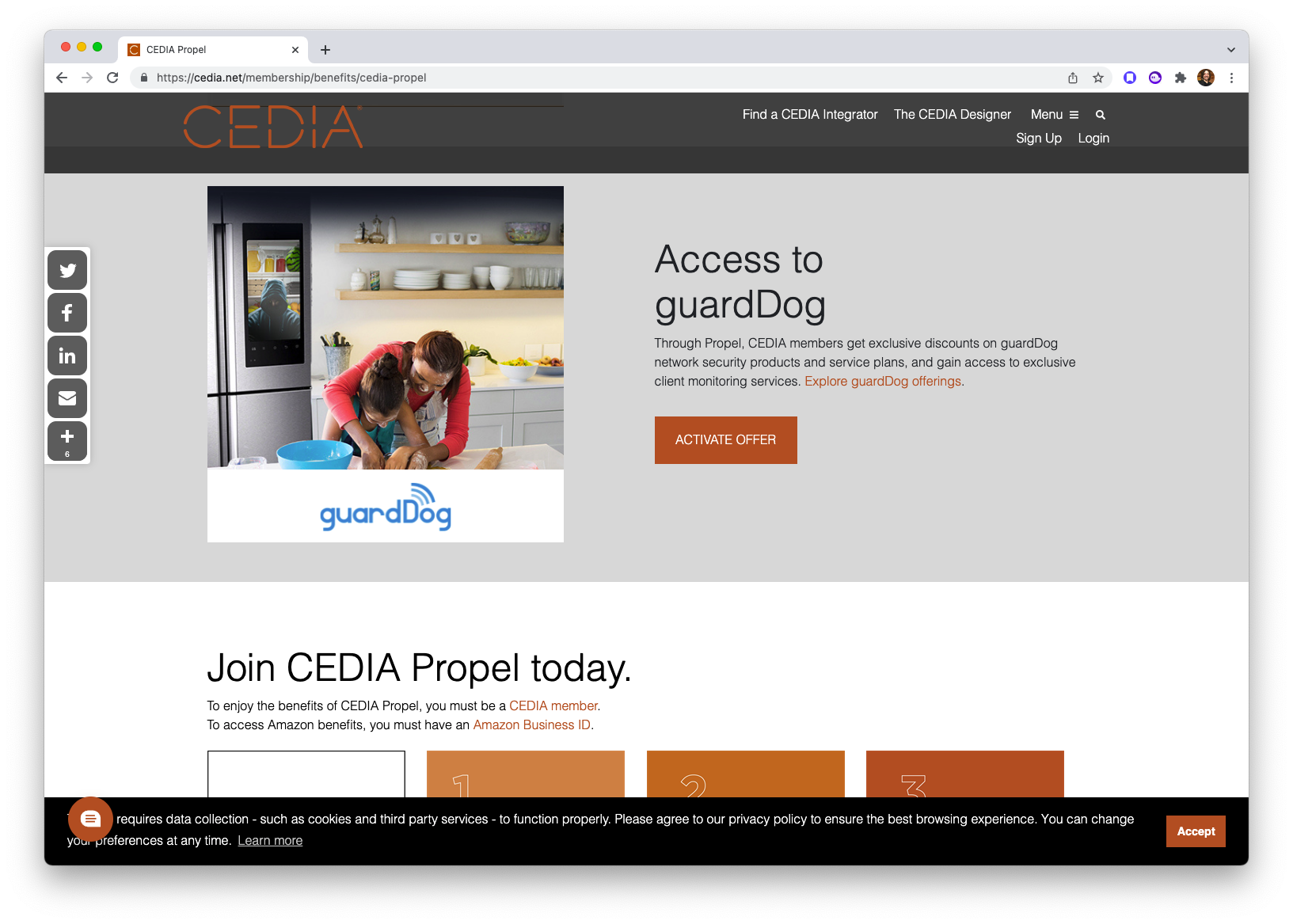 Cybersecurity Provider guardDog.ai Joins CEDIA Propel, Offering Exclusive Discounts on Products and Services for CEDIA Members